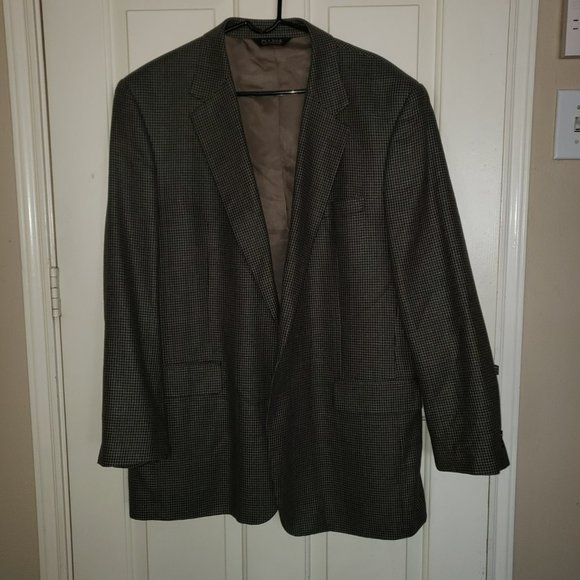 JoS A Bank Men's Sport Coat Blazer 2 button - Picture 8 of 8